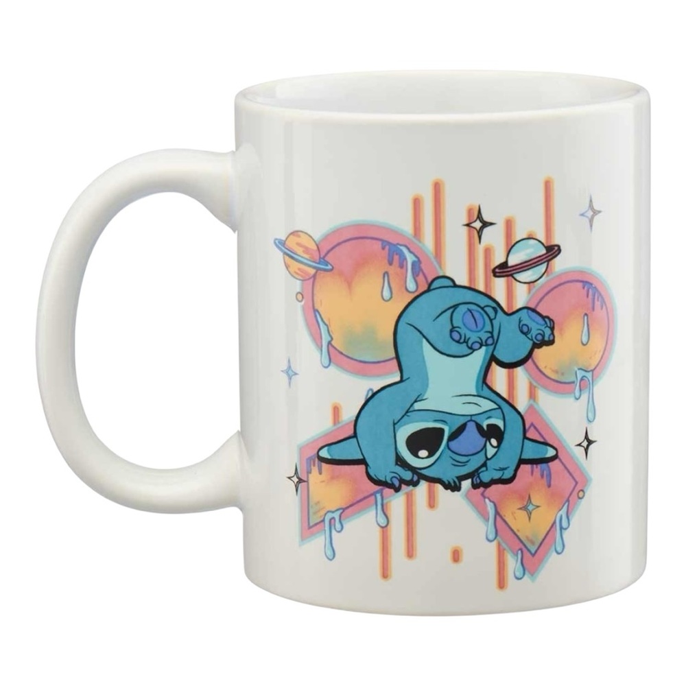 Disney Blue and White Stitch Mug